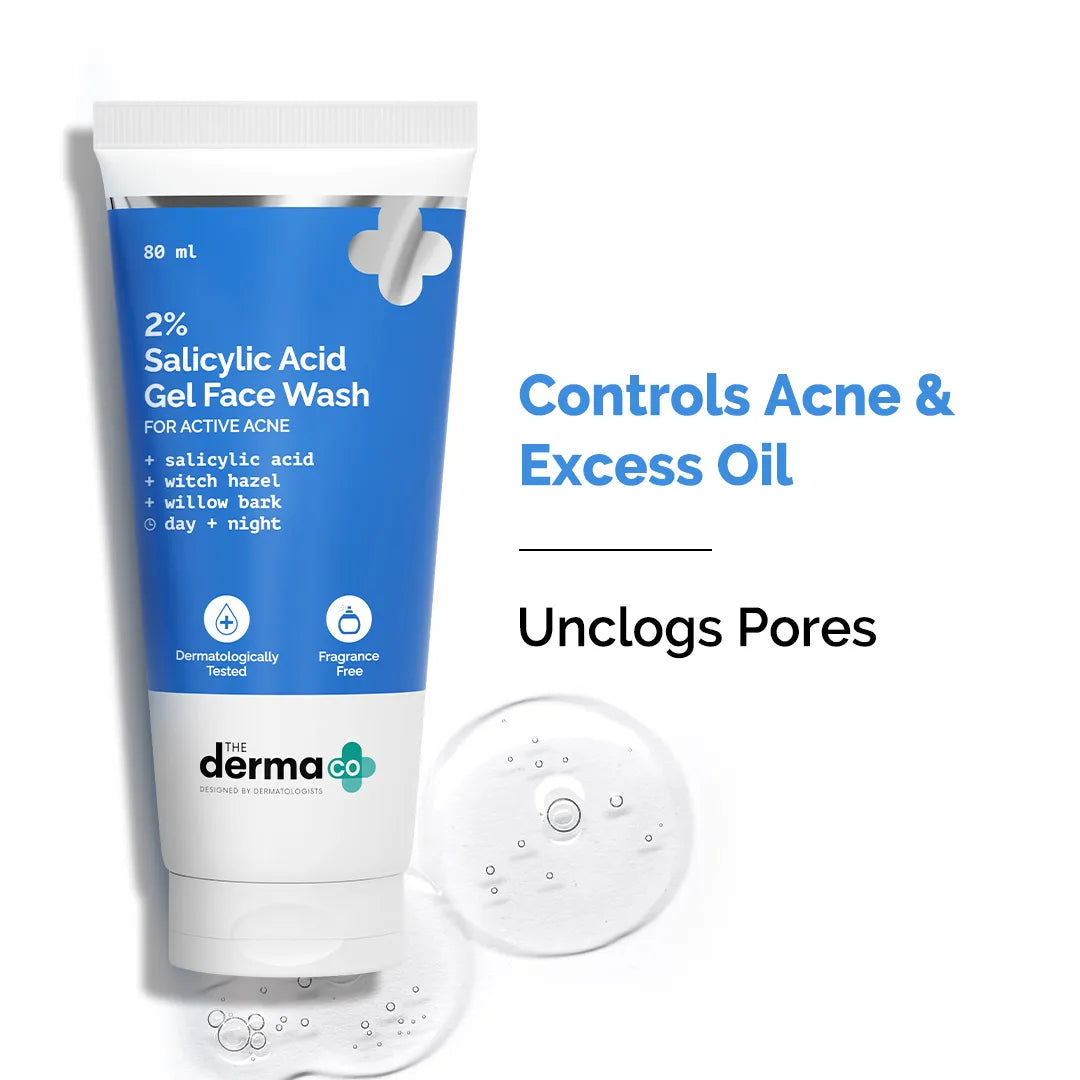 2% Salicylic Acid Gel Daily Face Wash - 80ml