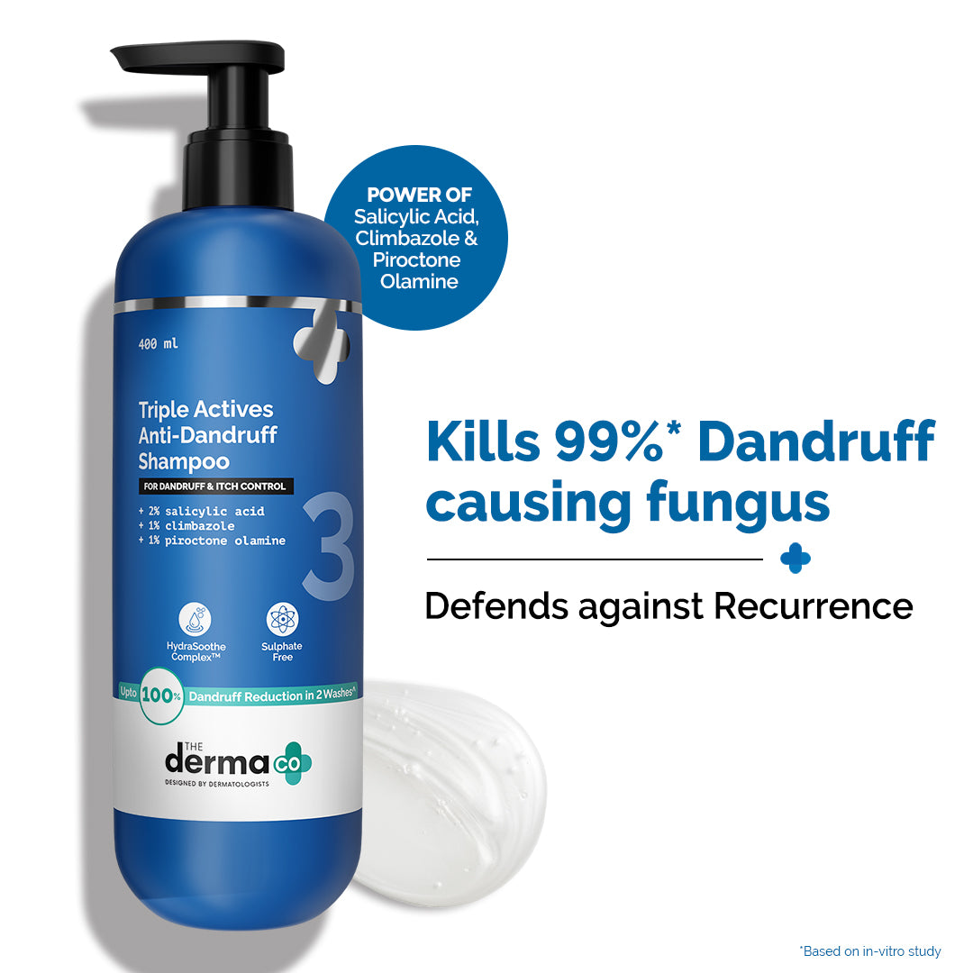 Triple Actives Anti-Dandruff Shampoo - 400ml
