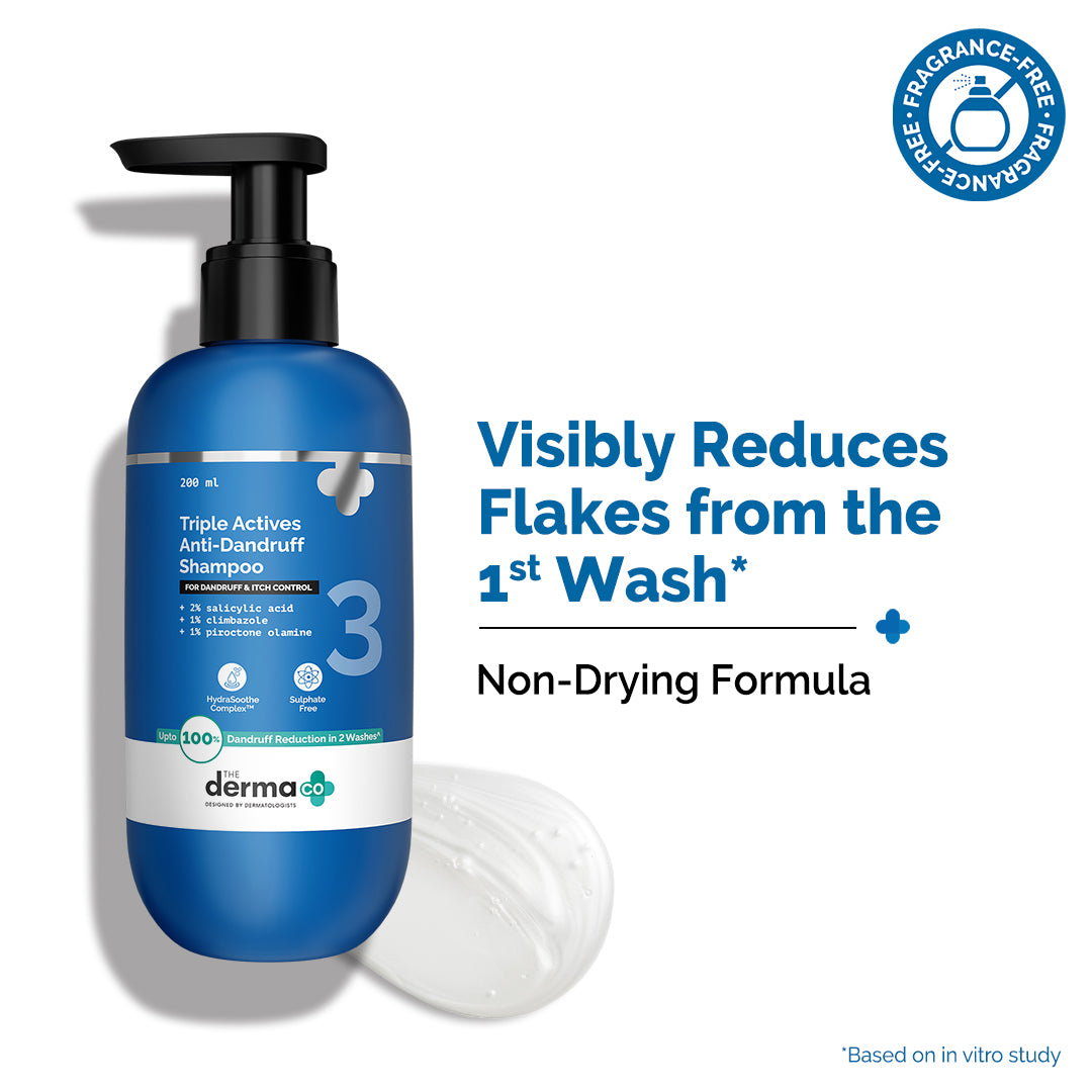 Triple Actives Anti-Dandruff Shampoo - 200 ml