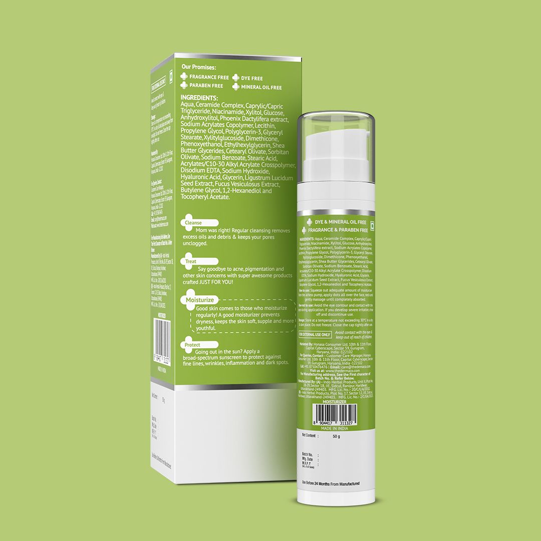 The Derma Co 4% Ceramide Barrier Repair Moisturizer Ingredients