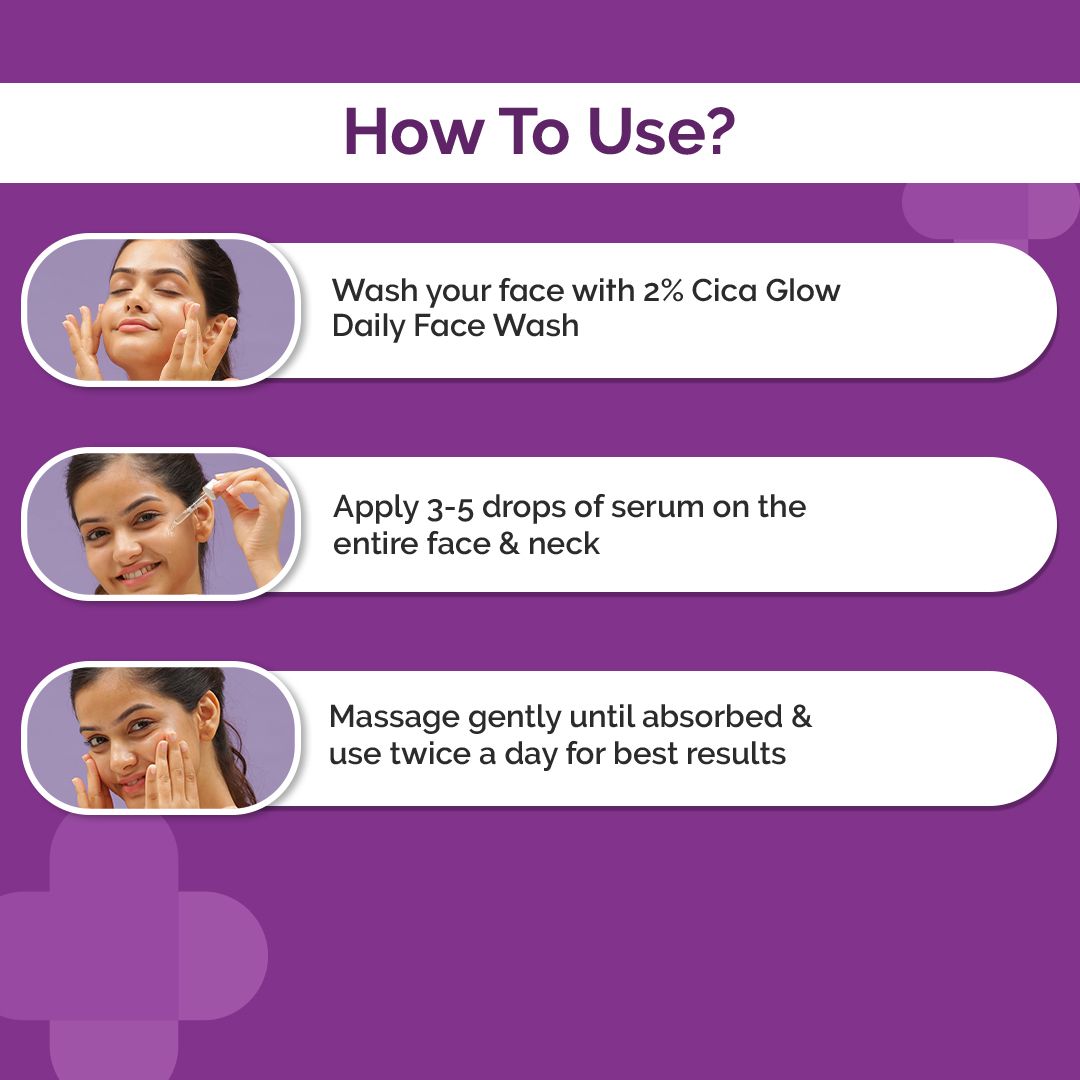 FREE - 10% Cica-Glow Face Serum with Tranexamic Acid & Kojic Acid - 30ml