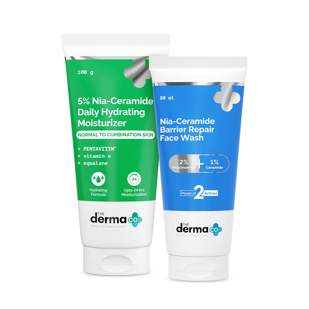 Nia-Ceramide Cleanse & Moisturize Duo