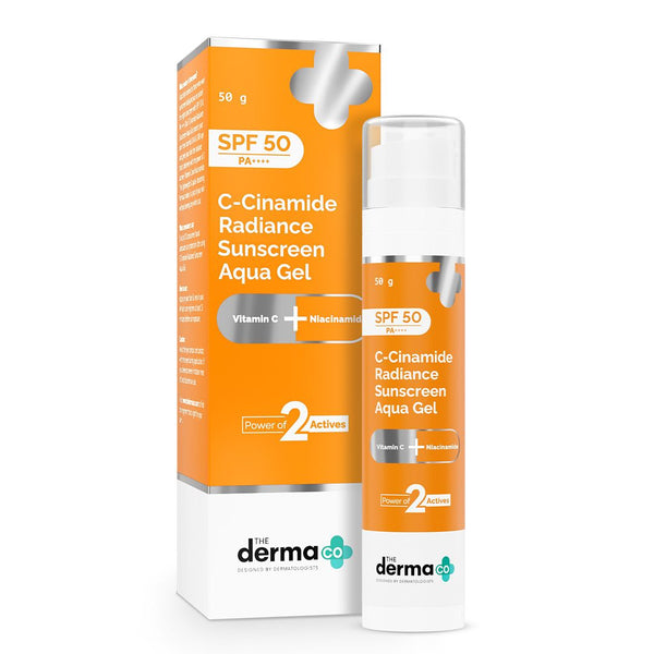 The Derma Co C-Cinamide Radiance sunscreen gel