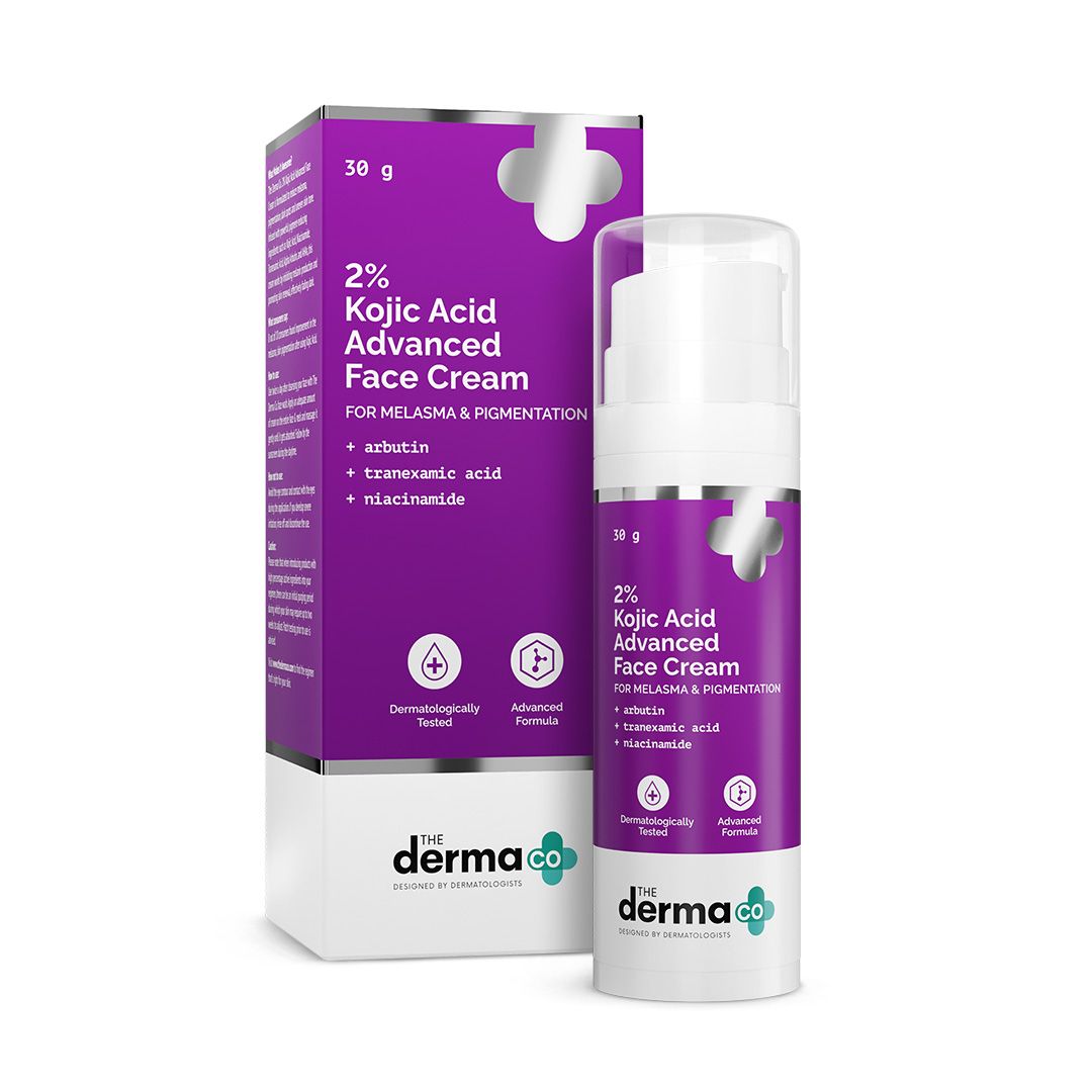 2% Kojic Acid Advanced Face Cream - 30g – The Derma Co