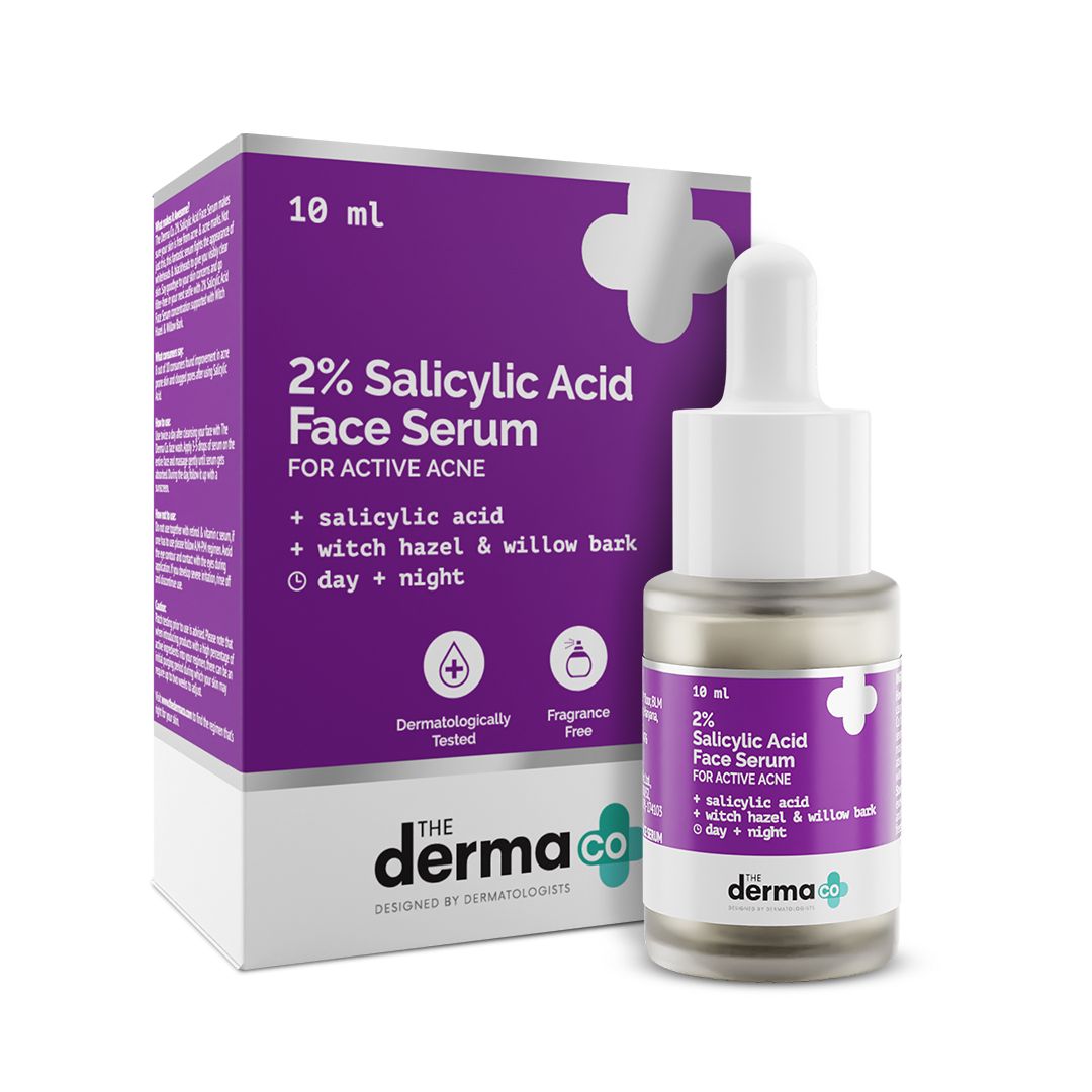 2% Salicylic Acid Serum for Active Acne - 10ml