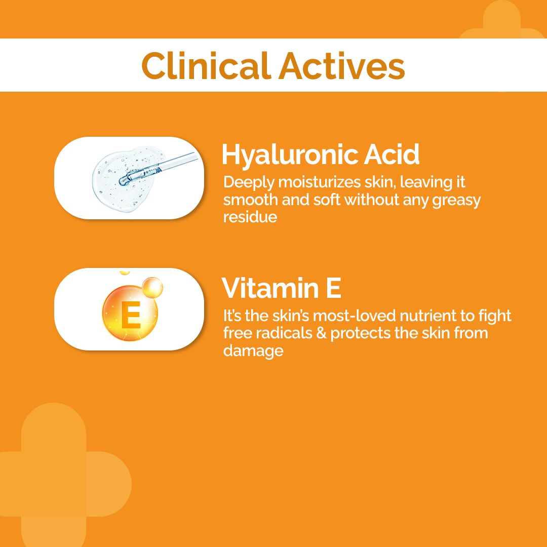 Hyaluronic Invisible Sunscreen Gel with Hyaluronic Acid & Vitamin E - 50g