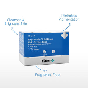 Derma Soap minimizes pigmentation
