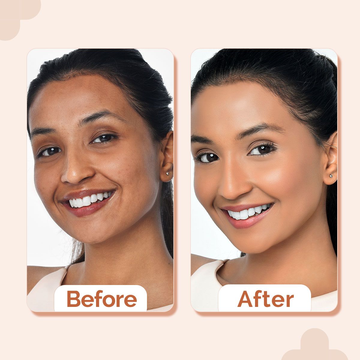 2% Niacinamide High Coverage Foundation With 1% Hyaluronic Acid Complex & SPF 40 PA+++ for 12 Hour Long Stay & 12 Hour Oil Control | 07 Cinnamon