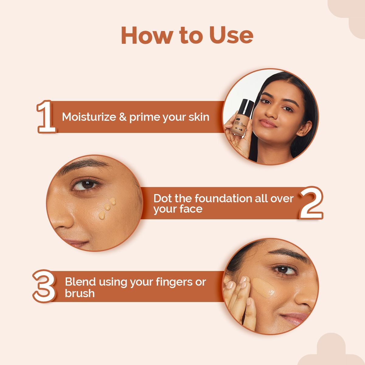 2% Niacinamide High Coverage Foundation With 1% Hyaluronic Acid Complex & SPF 40 PA+++ for 12 Hour Long Stay & 12 Hour Oil Control | 03 Natural