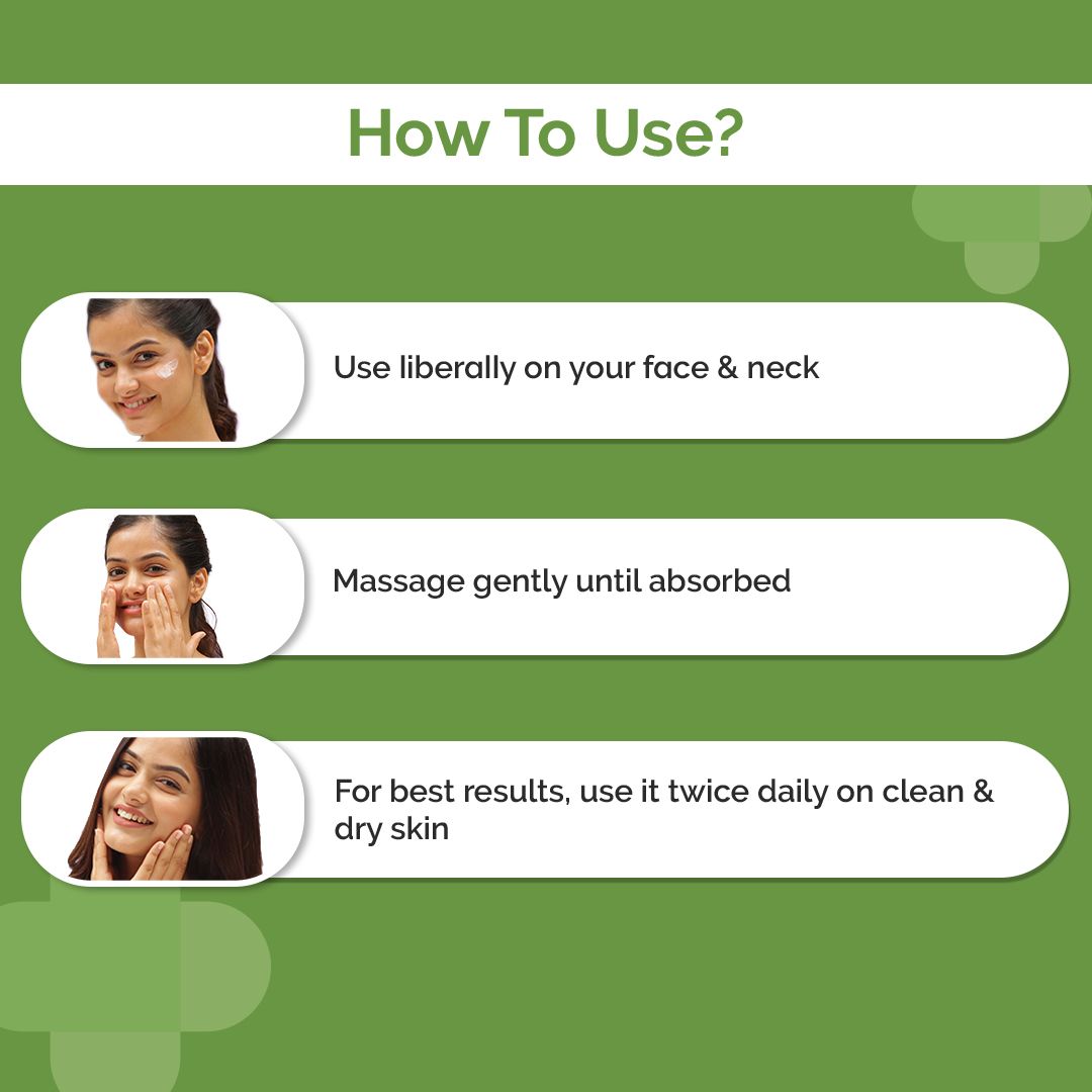 Oil-Free Daily Face Moisturizer With Hyaluronic Acid, Ceramides & Multivitamins for Non-Greasy & Hydrated Skin - 100g (Pack of 2)