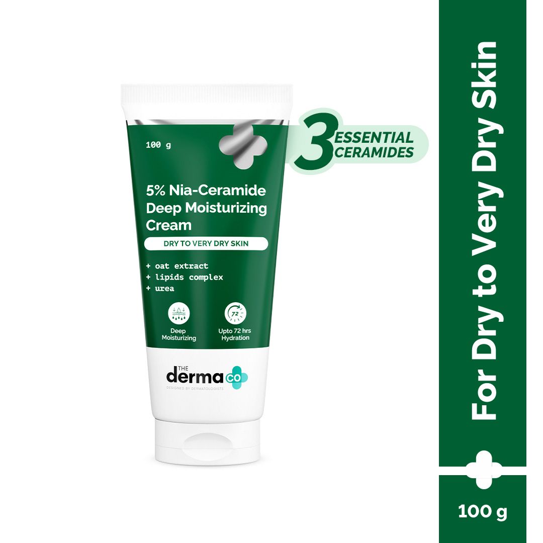 5% Nia-Ceramide Deep Moisturizing Cream with 5% Niacinamide & 1% Ceramide - 100g