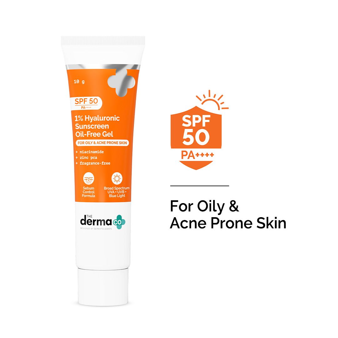 1% Hyaluronic Sunscreen Oil-Free Gel - 10 g