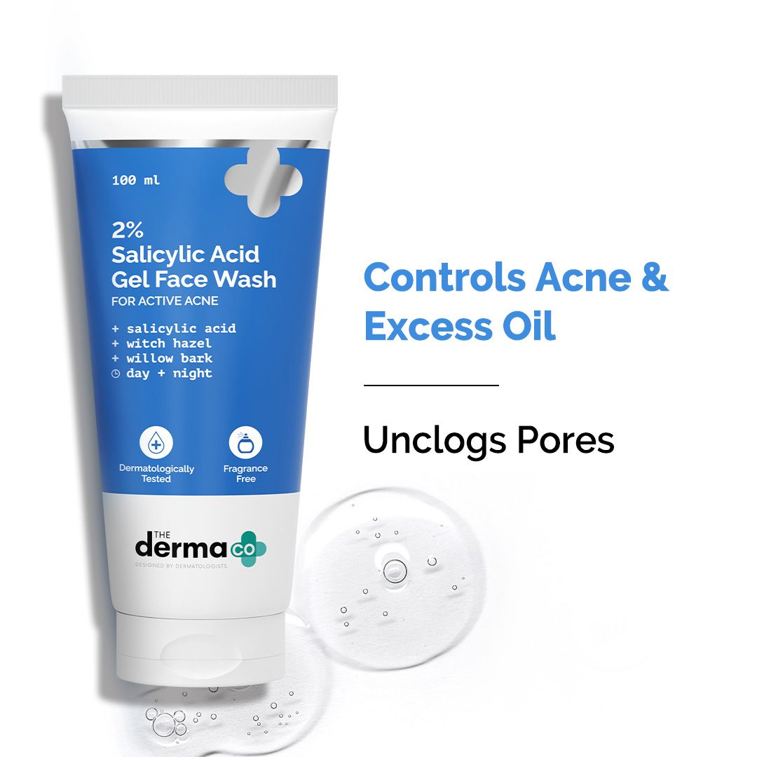 2% Salicylic Acid Gel Face Wash with Salicylic Acid & Witch Hazel