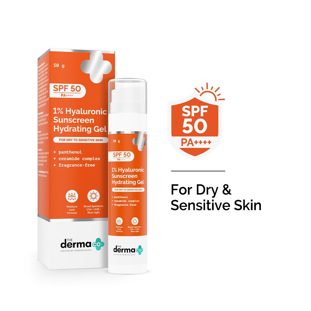 Hydrating Sunscreen SPF 50 for Dry Skin | In-Vivo Tested