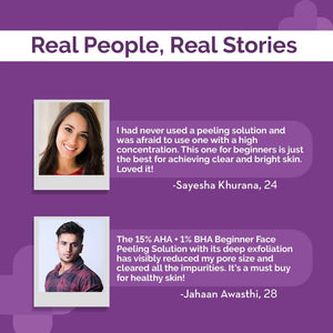  Derma co aha and bha peeling solution reviews