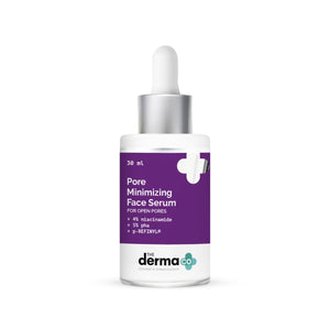 derma pore minimizing face serum with 4% niacinamide