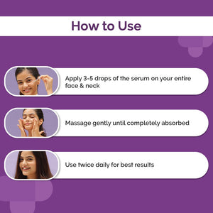 How to use derma pore minimizing face serum