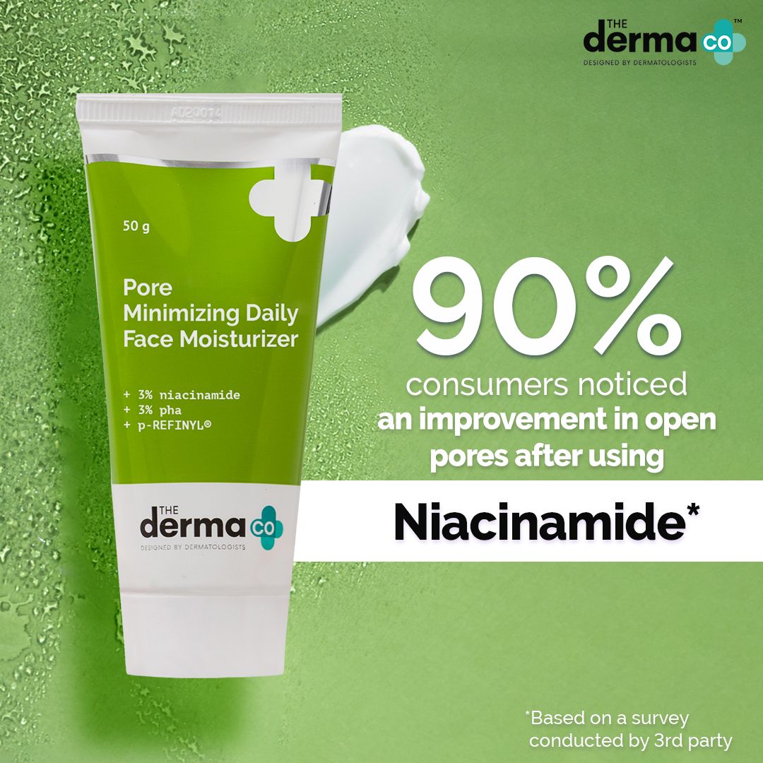 Pore Minimizing Daily Face Moisturizer with 3% Niacinamide 3% PHA and p-REFINYL®  - 50 g
