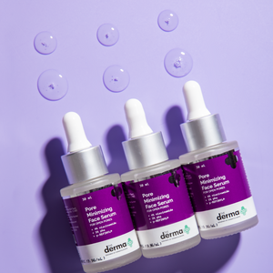 derma pore minimizing face serum with Niacinamide