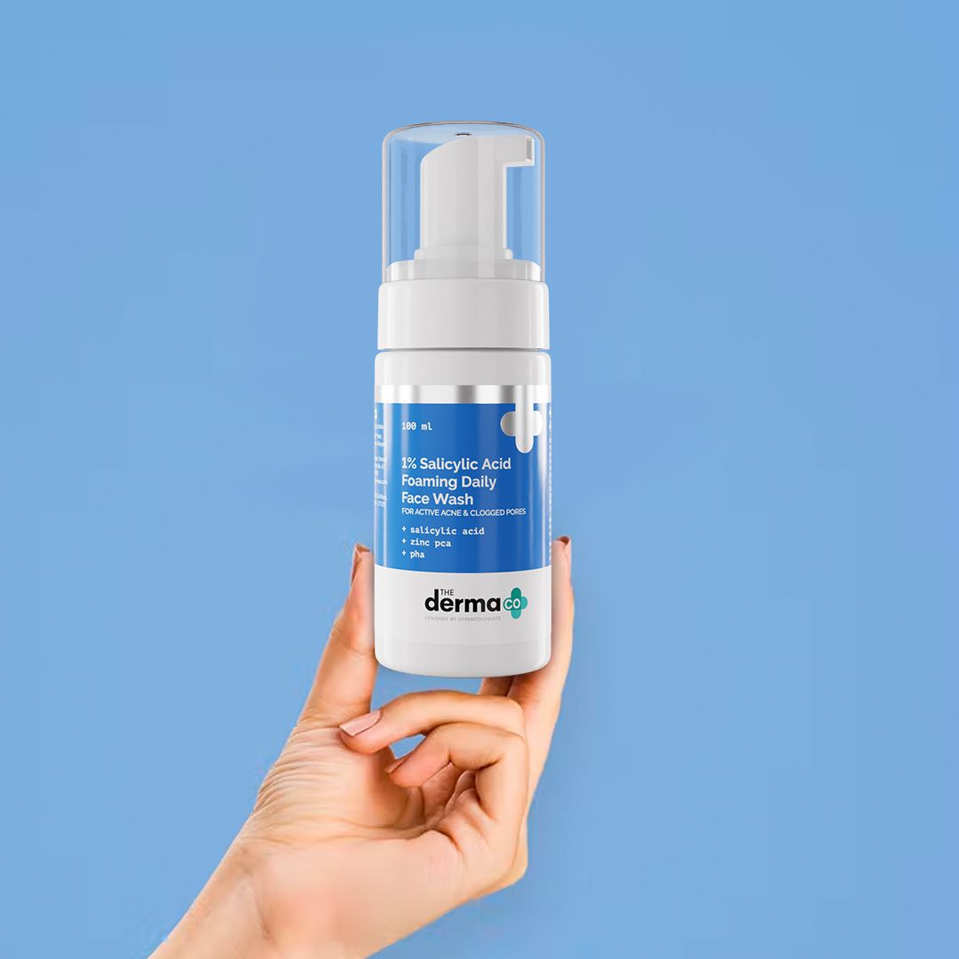 1% Salicylic Acid Foaming Daily Face Wash