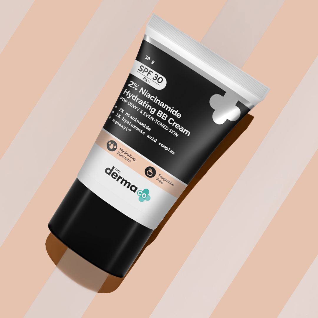 2% Niacinamide Hydrating BB Cream with 1% Hyaluronic Acid Complex & Aquaxyl™- 30 g | 01 -  Ivory