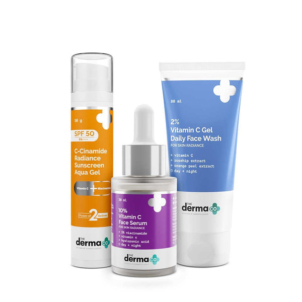 Skin Brightening & Sun Protection Kit – The Derma Co