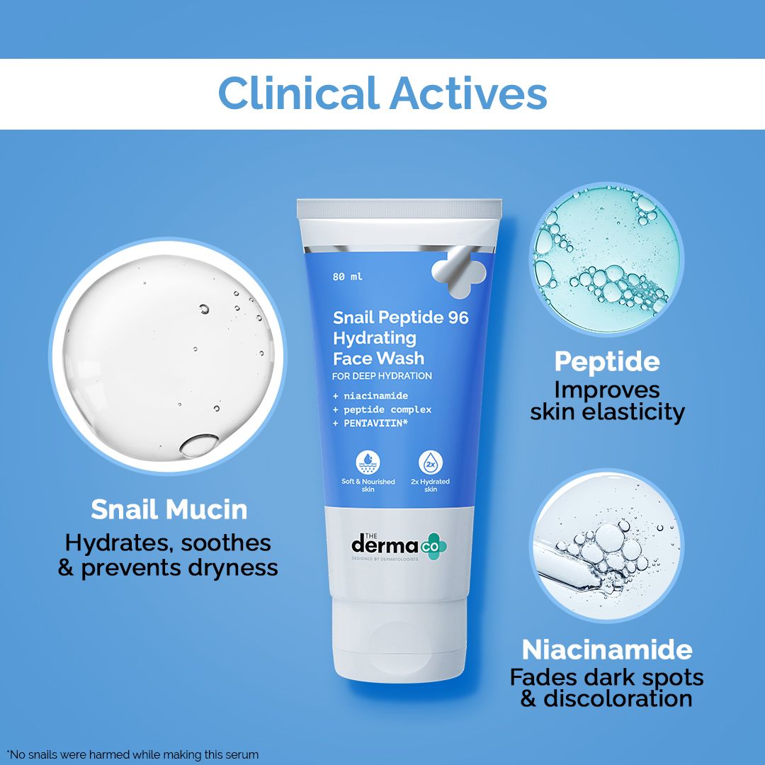 FREE - Snail Peptide 96 Hydrating Face Wash - 80 ml