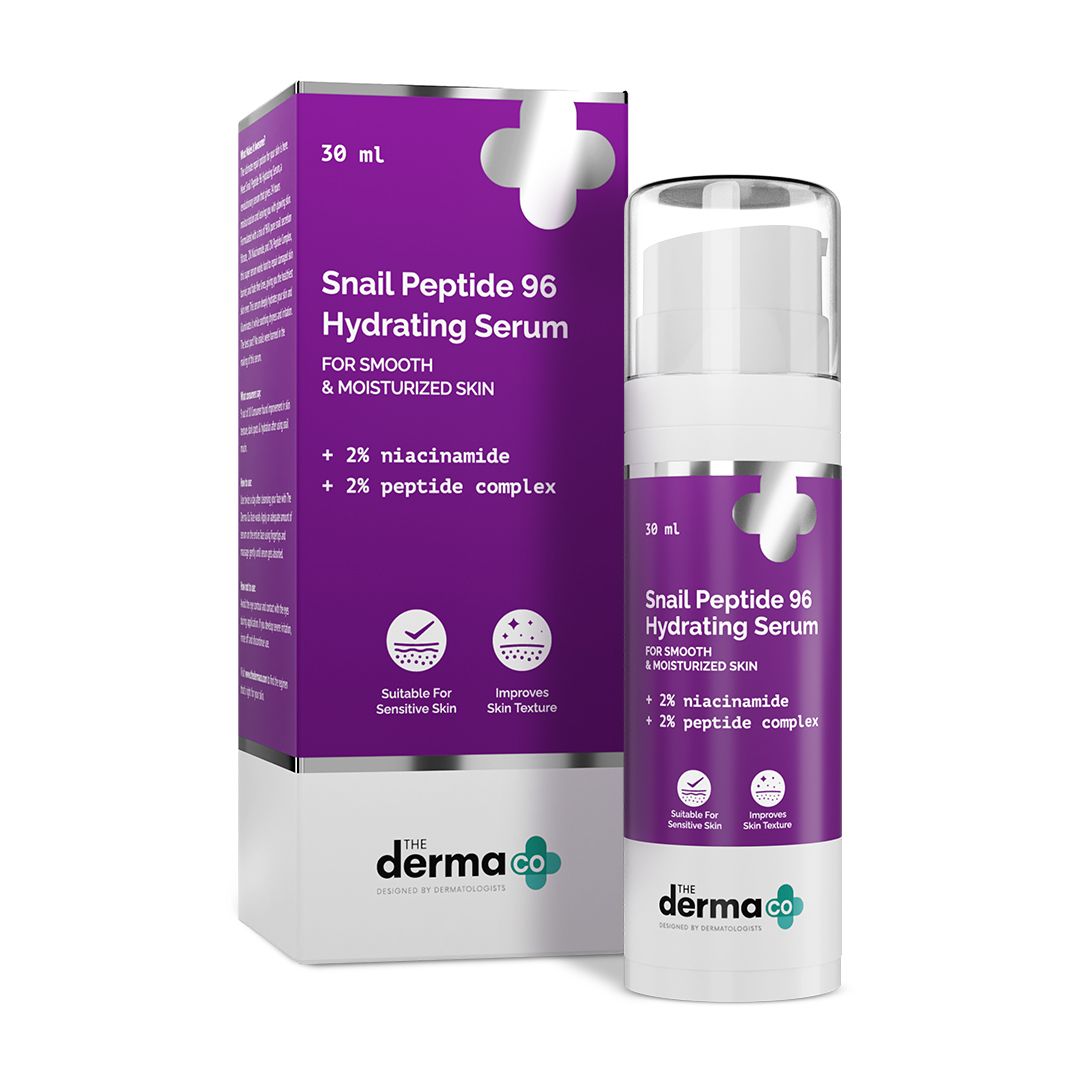 Snail Peptide 96 Hydrating Serum with Snail Mucin & Peptide Complex for Smooth & Moisturized Skin - 30 ml