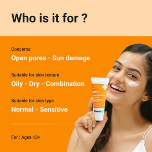 the derma co sunscreen spf 50 for oily skin