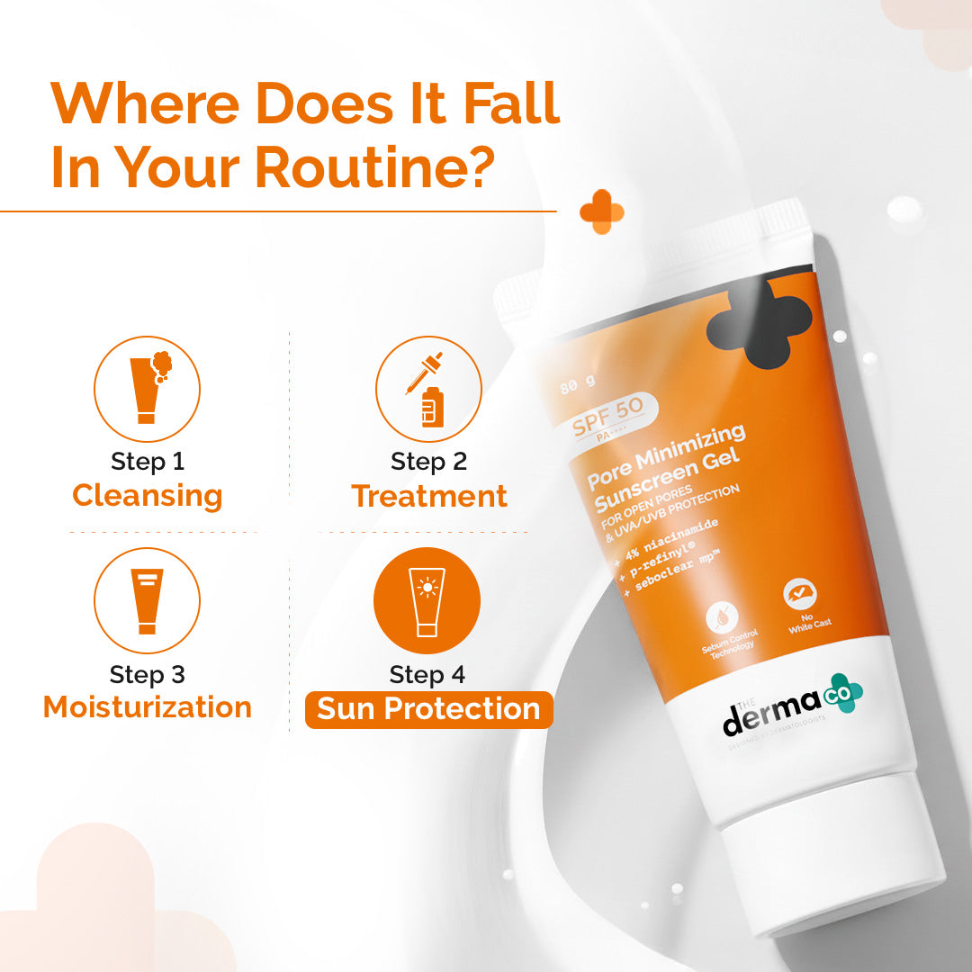 Pore Minimizing Priming Sunscreen For Open Pores & UVA/UVB Protection - 80g